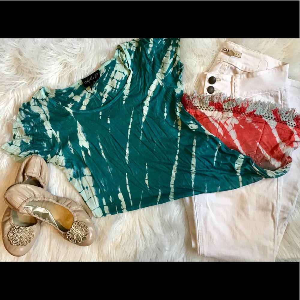 ❤️Lola P Tye dye Swing Top